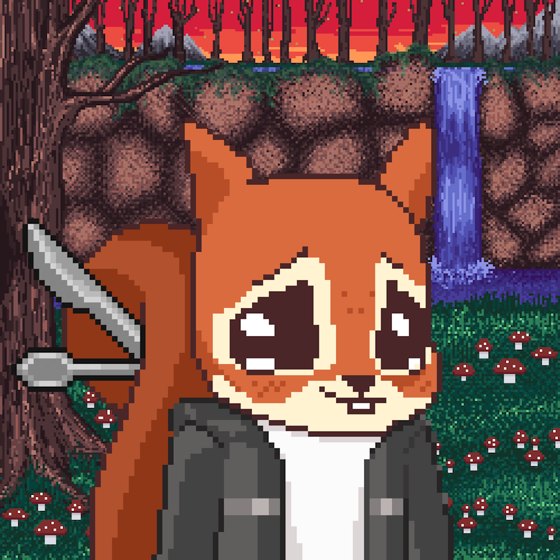 Pixel Squirrels #7051